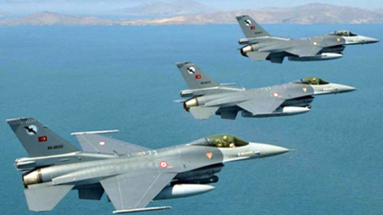 F-16’lar hedefi böyle vurdu