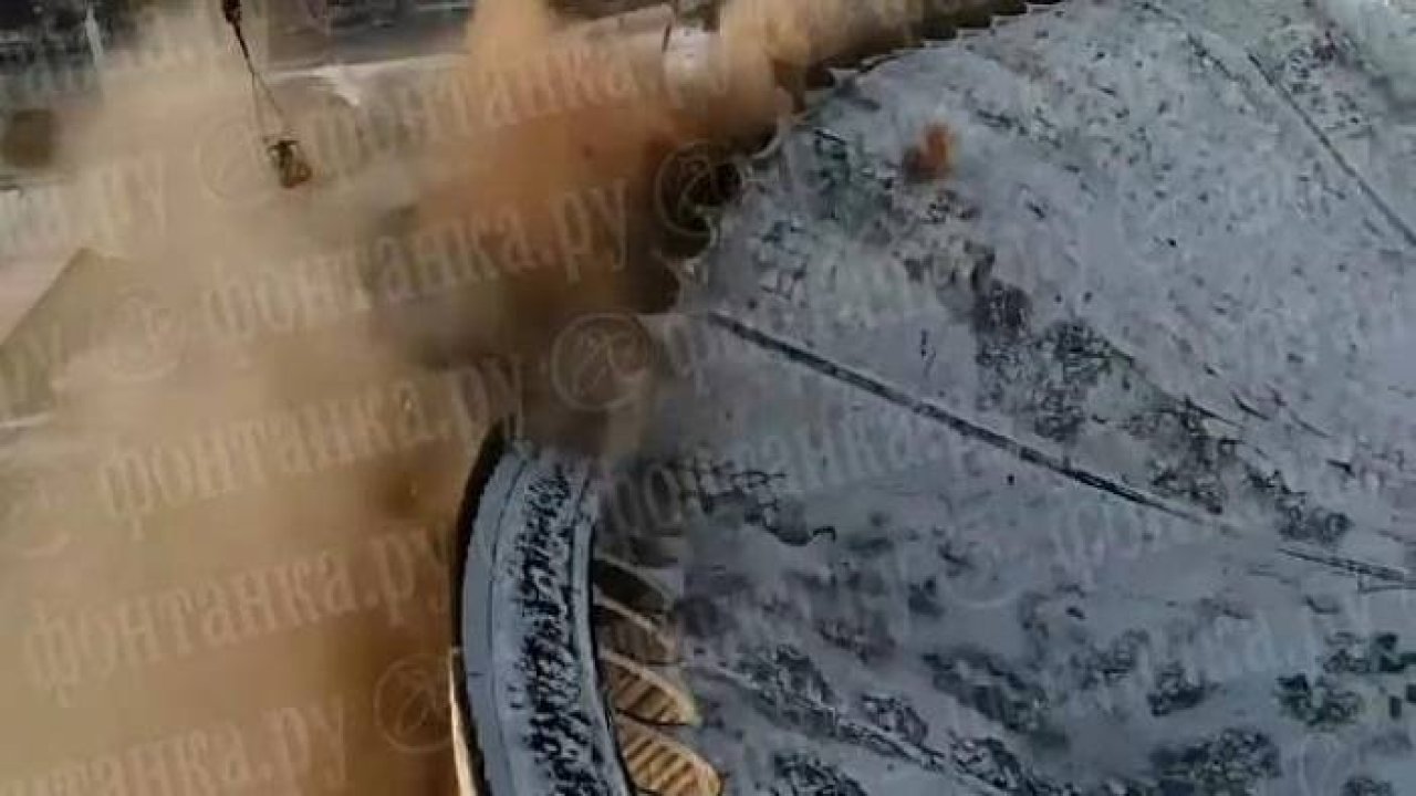 Rusya'da komedi gibi yıkım