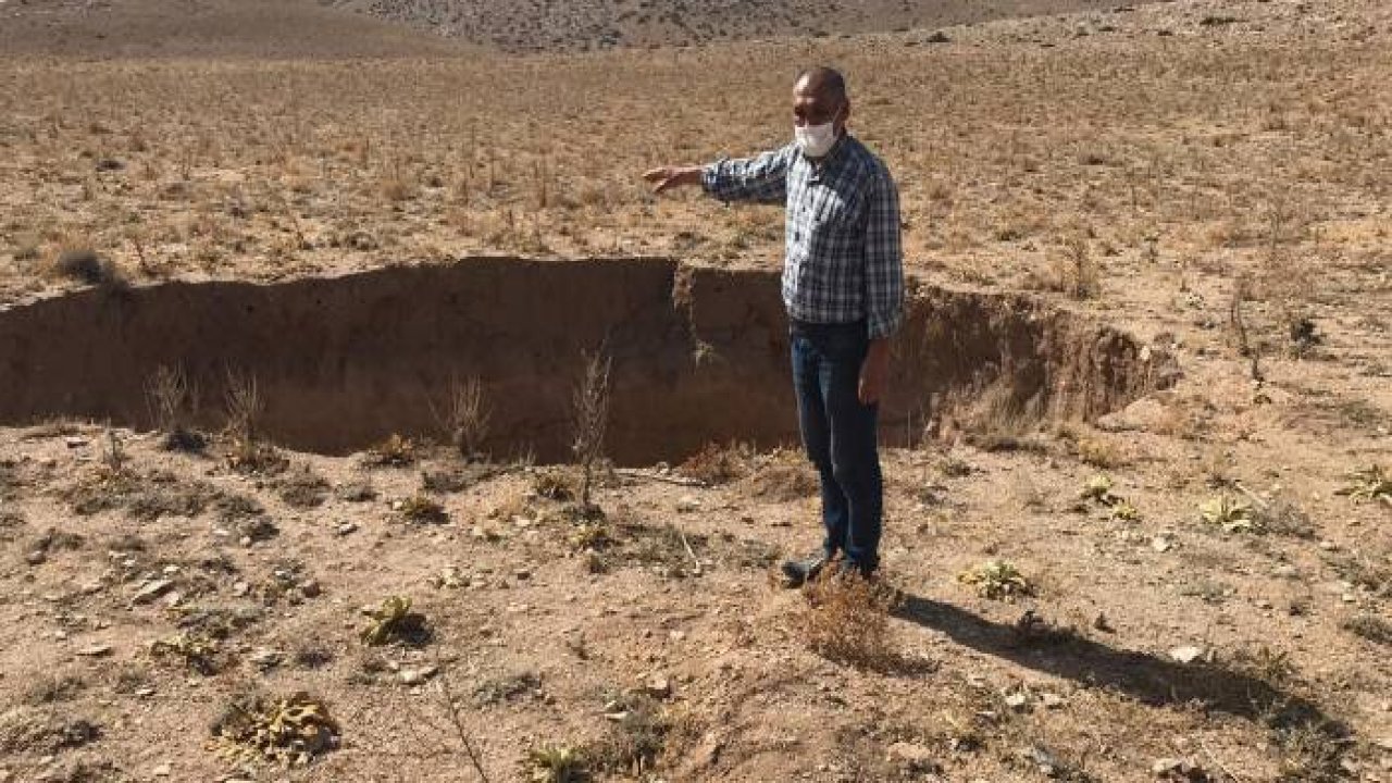 Konya’da 30 metre çapında yeni obruk oluştu