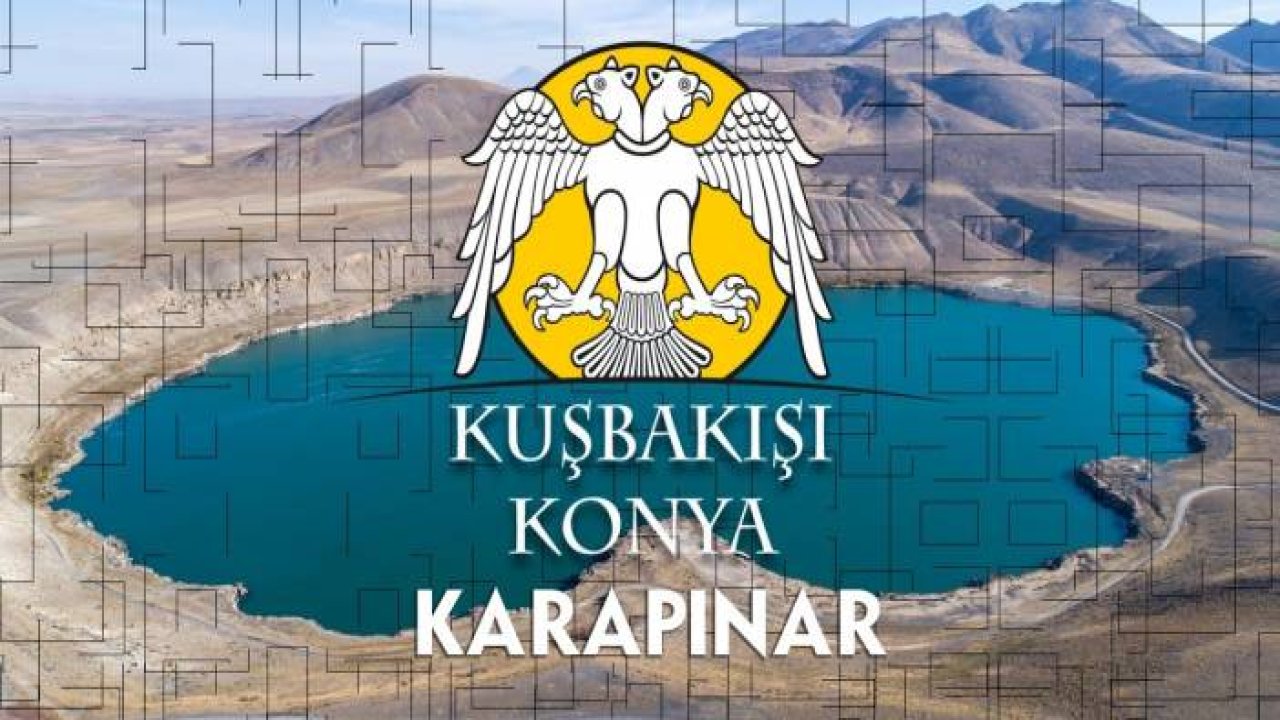 Kuşbakışı Konya - Karapınar