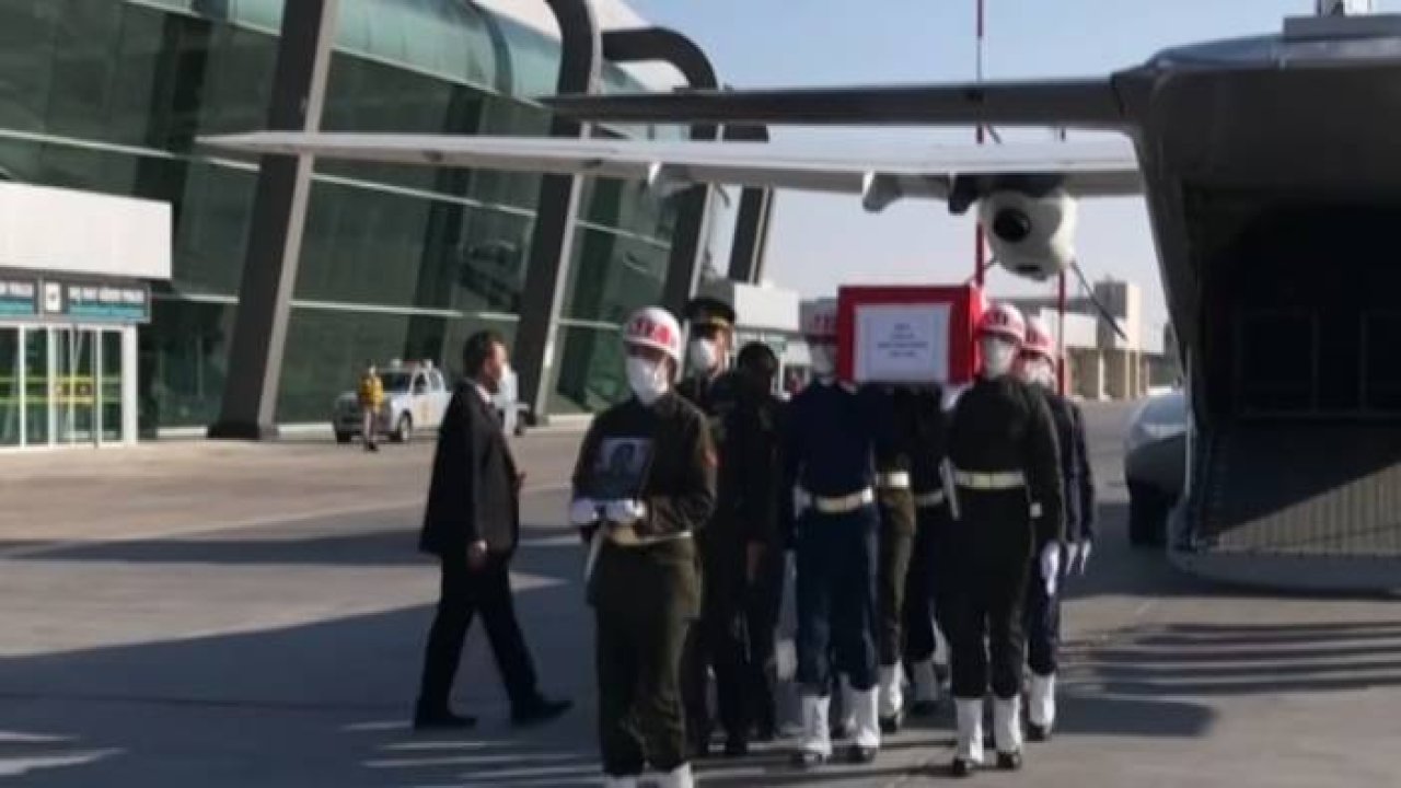 Şehit Piyade Sözleşmeli Er Ömer Faruk Erdem'in cenazesi memleketi Konya'ya getirildi