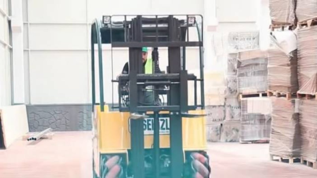 Konya'da üretilen çok yönlü forklifte 49 ülkeden talep