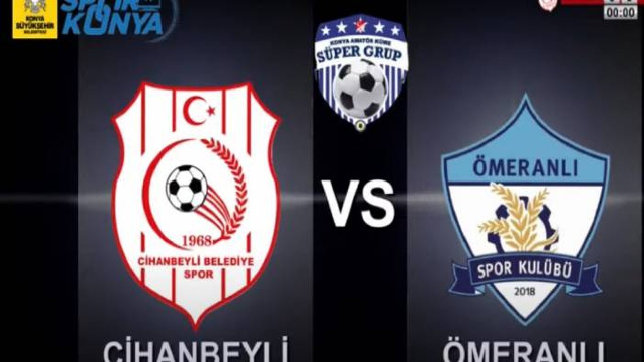 CİHANBEYLİ BELEDİYESPOR - FUZUL EV ÖMERANLISPOR