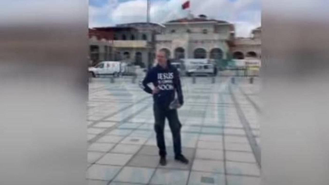 Konya şehir merkezinde misyonerlik rezaleti