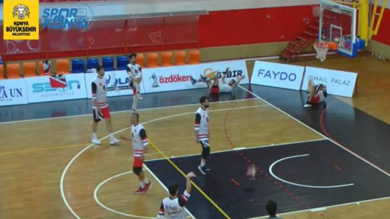 KONYA BASKET - YENİŞEHİR BASKETBOL