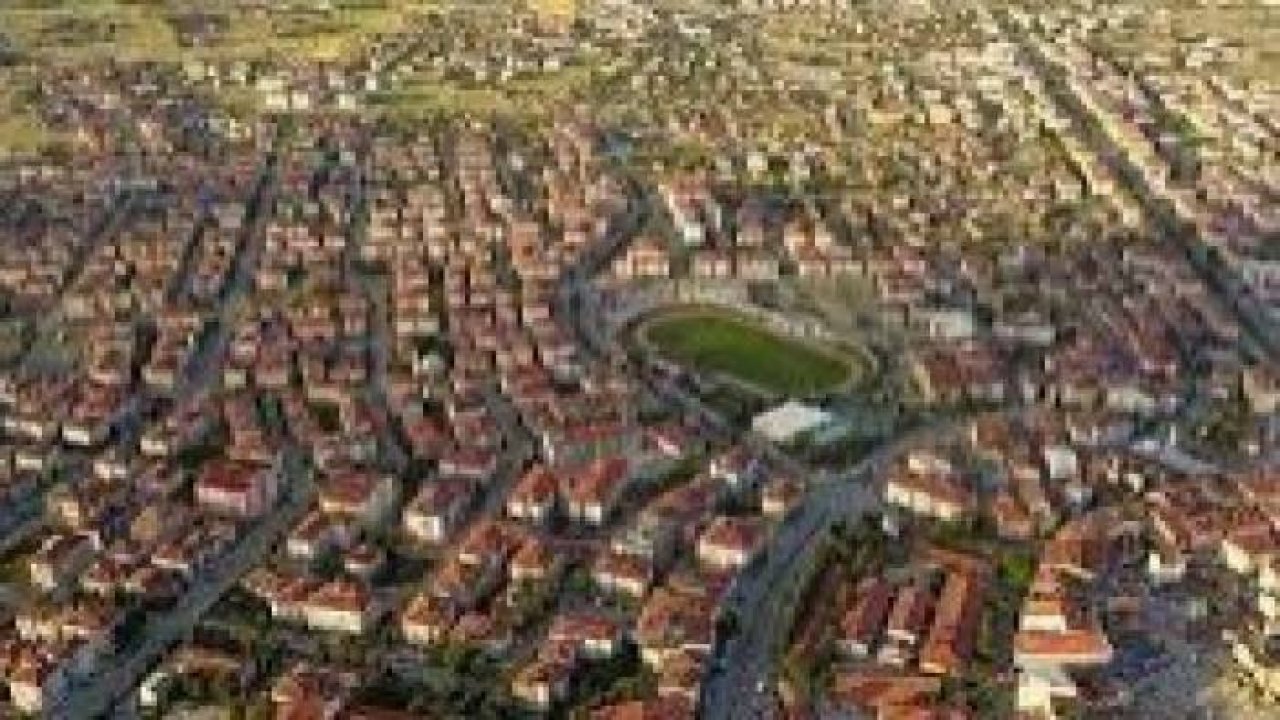 Akşehir havadan görüntü