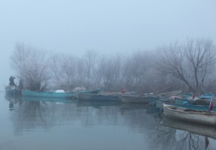 Balıkçıları şimdi de sisli havalar vurdu
