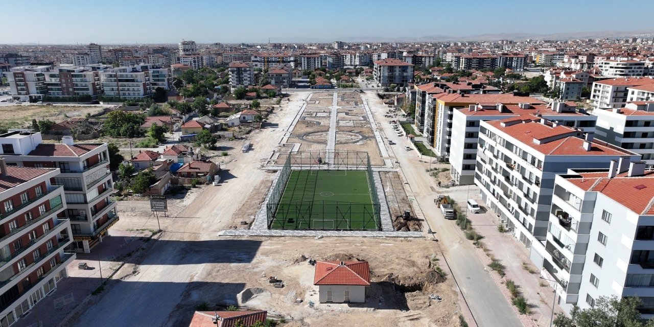 Konya'ya 16 bin metrekarelik park yapılacak