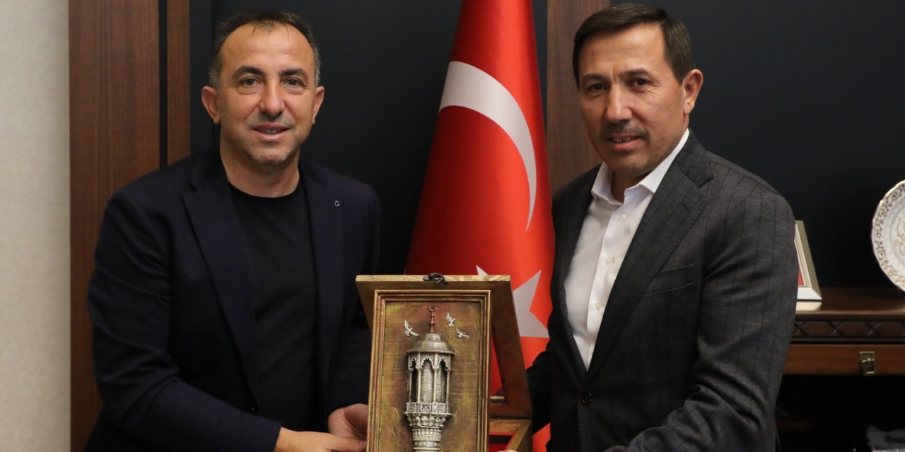 Recep Uçar’dan Başkan Kılca’ya ziyaret