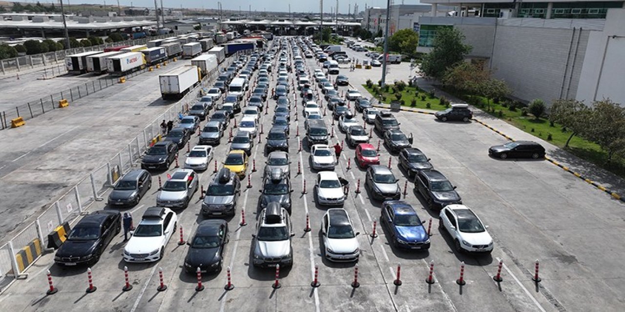 Gurbetçilerin dönüş yolculuğu sürüyor