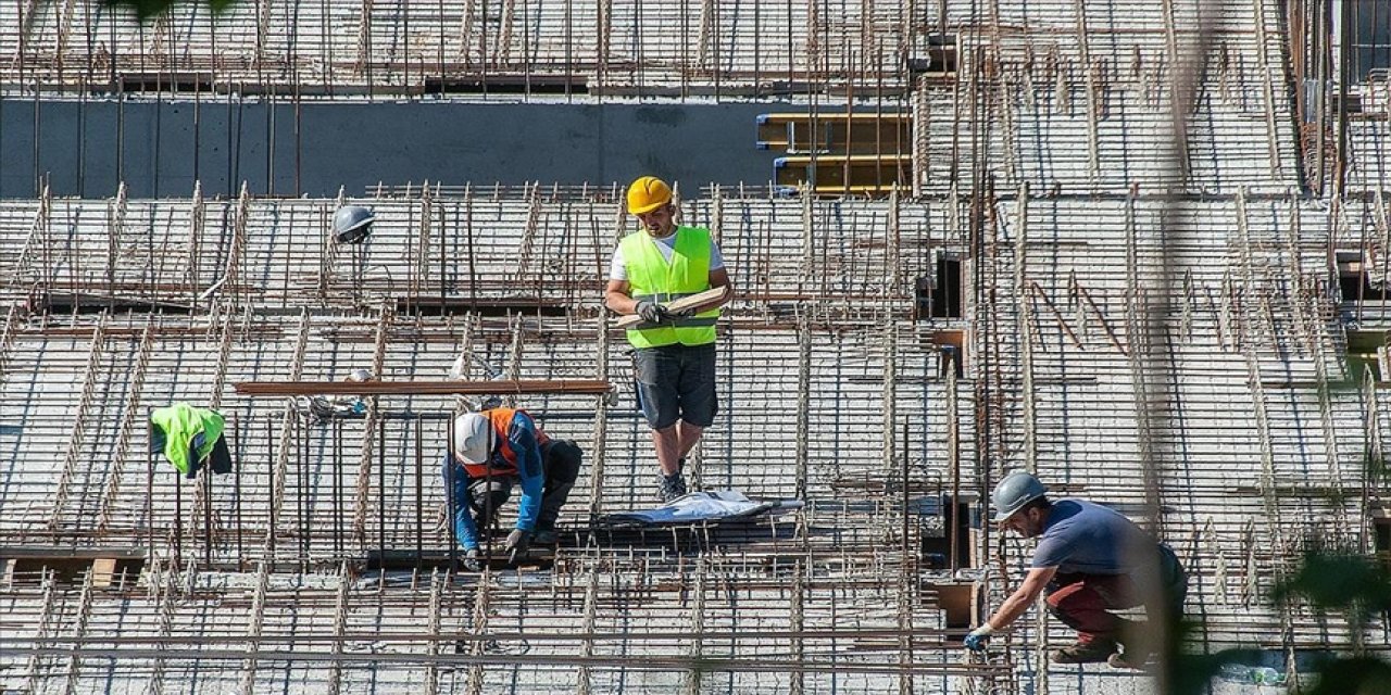 İnşaat sektöründe çalışan sayısı 36 aydır artıyor