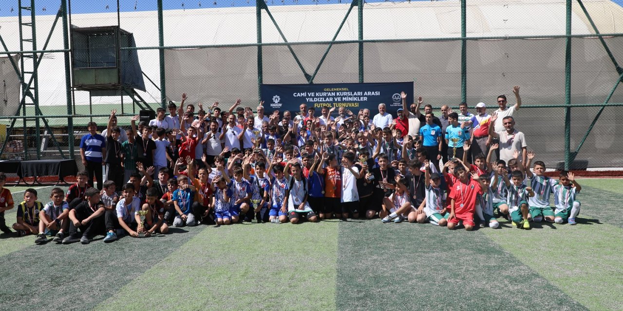 Karatay Camiler Ve Kur’an Kursları Futbol Turnuvası sona erdi