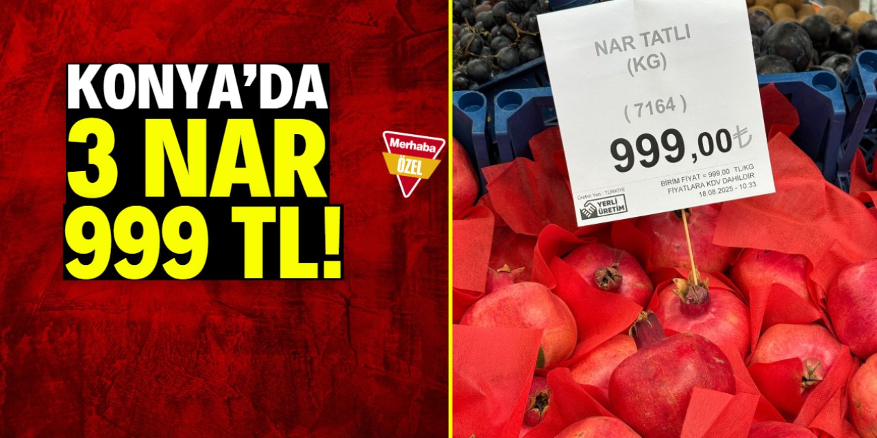 Konya’da 3 nar 999 TL! Vatandaştan ekonomi isyanı