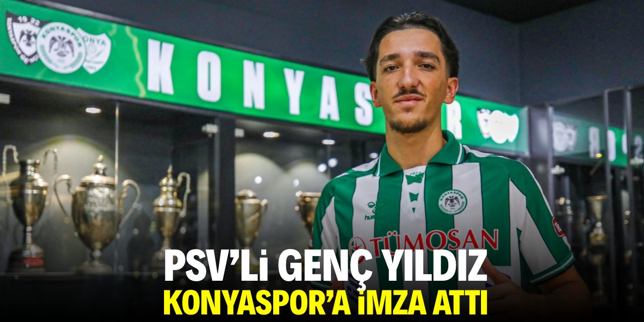 Konyaspor’un genç sol kanadı imzayı attı