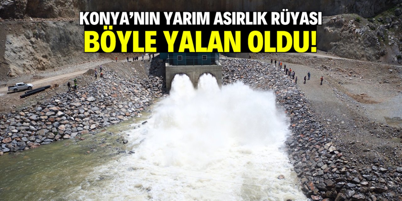 Konya'nın yarım asırlık rüyası böyle yalan oldu! 2065 yılına kadar yetecekti