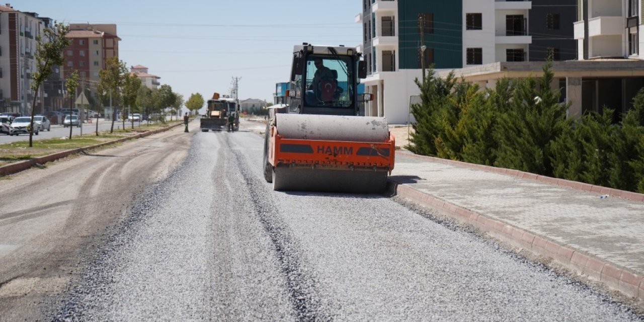 Ereğli'de asfalt çalışması sürüyor