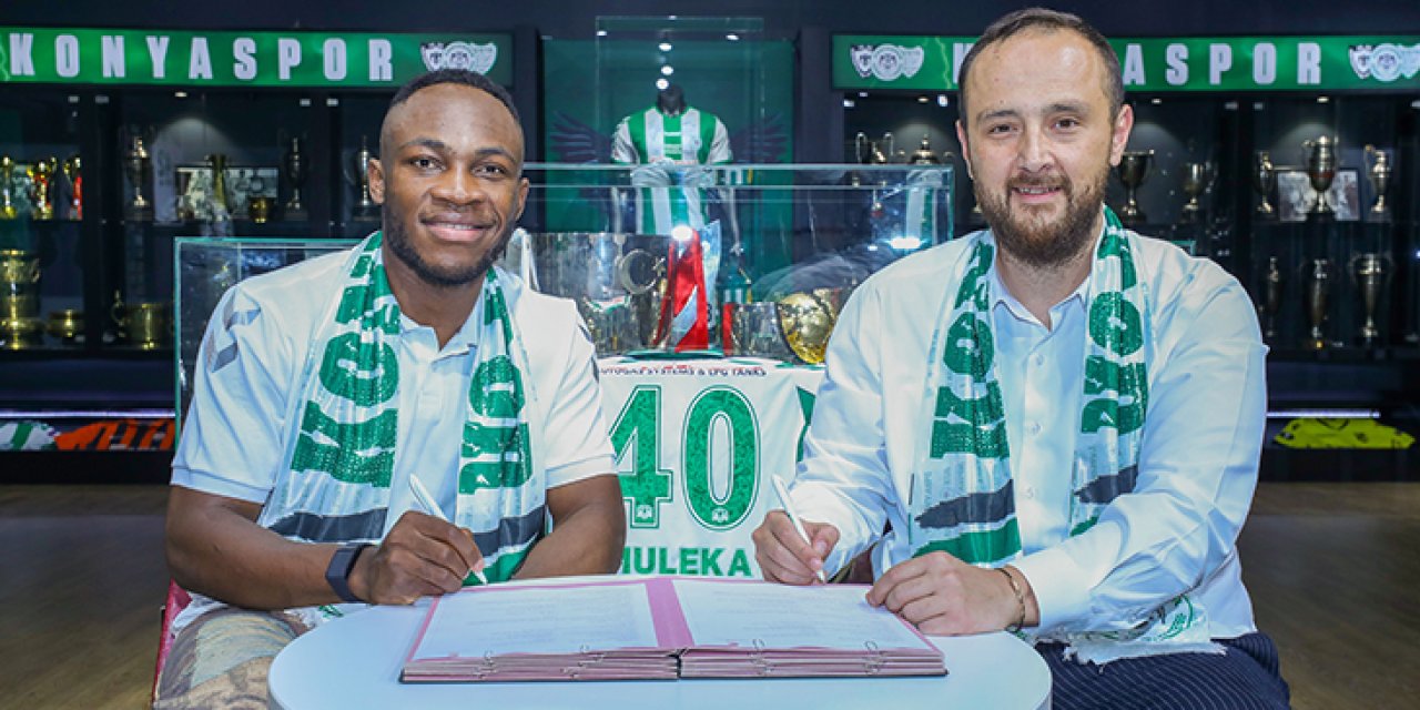 Konyaspor'da Muleka imzayı attı
