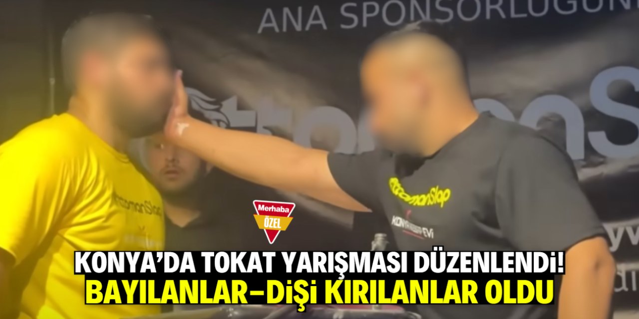 Konya'da tokat yarışması düzenlendi! Kebapçı sponsor oldu