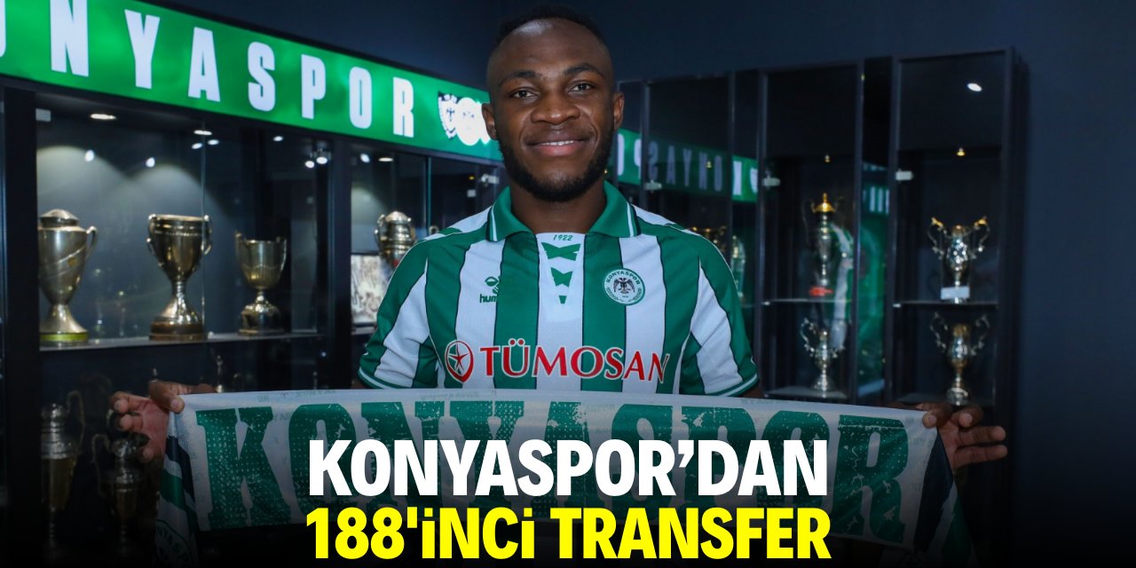 Konyaspor'dan 188'inci transfer