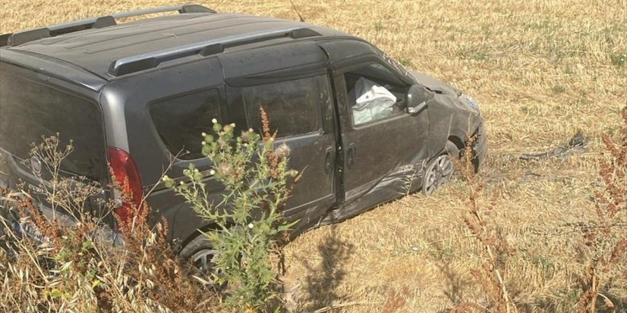 Konya'daki kazada iki kişi yaralandı