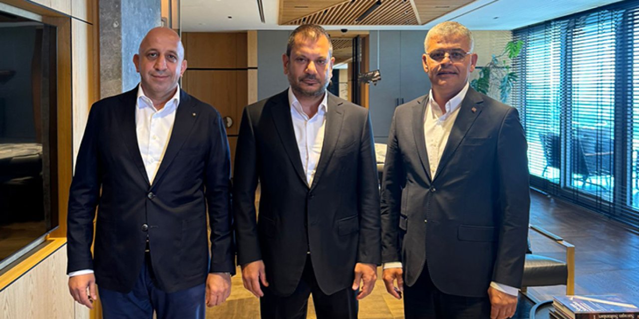 Konyaspor Kulüpler Birliği Başkanı Doğan’ı ziyaret etti