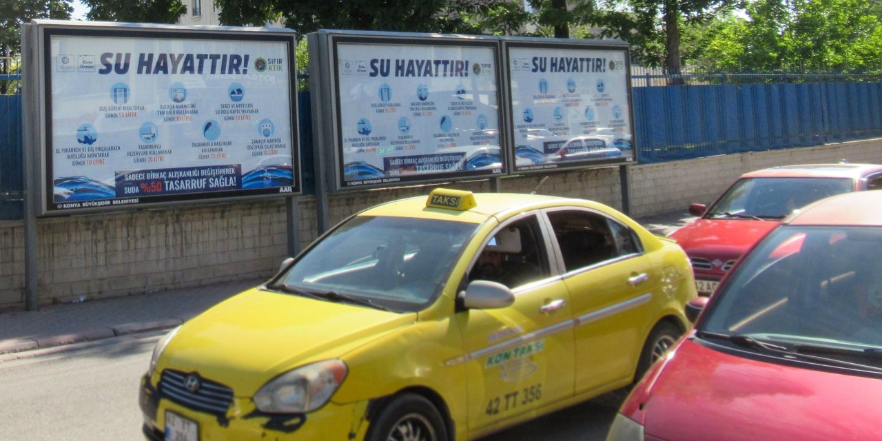 Meram'dan su tasarrufu seferberliği