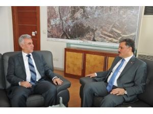Malatya Emniyet Müdürü, Başkan Çakır’ı Ziyaret Etti