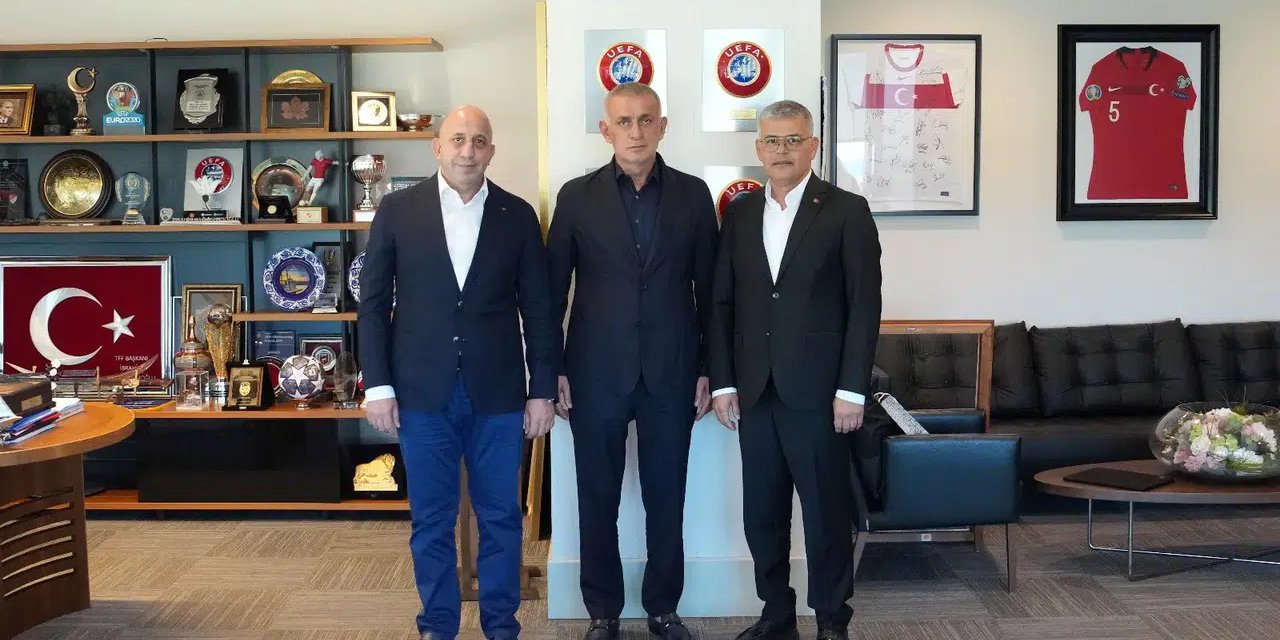 Konyaspor yönetiminden TFF'ye ziyaret