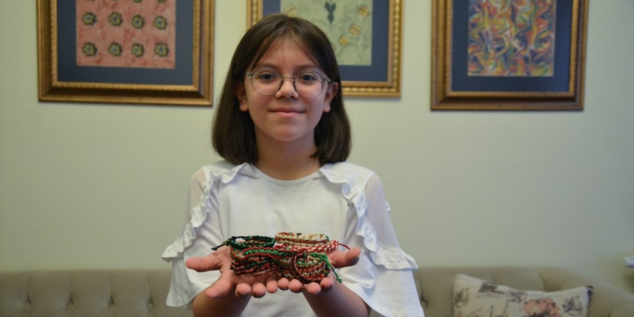 9 Yaşındaki Zeynep'ten Gazze duyarlılığı