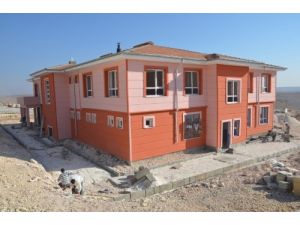 Halfeti’de Anaokulu Yapım Çalışmaları Devam Ediyor