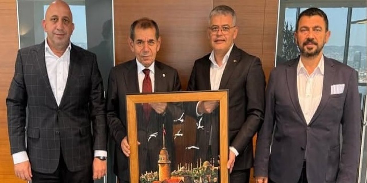 Ömer Atiker’den Dursun Özbek’e ziyaret