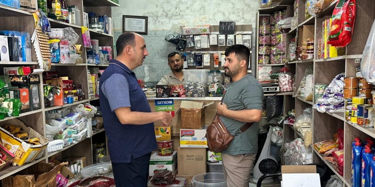 Altay'dan Konya esnaflarına ziyaret