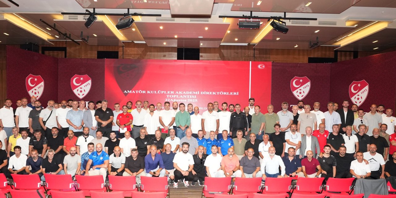 Amatör Kulüpler Akademi Direktörleri toplantısı Riva'da yapıldı