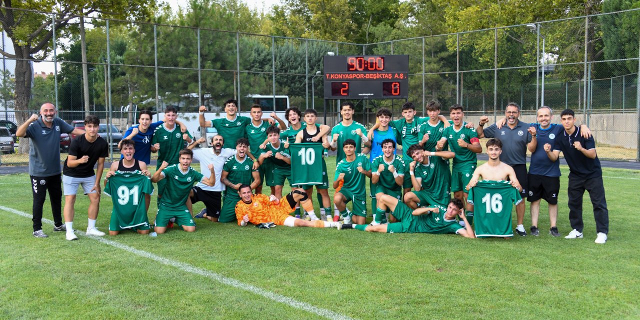 Konyaspor U19’dan önemli galibiyet