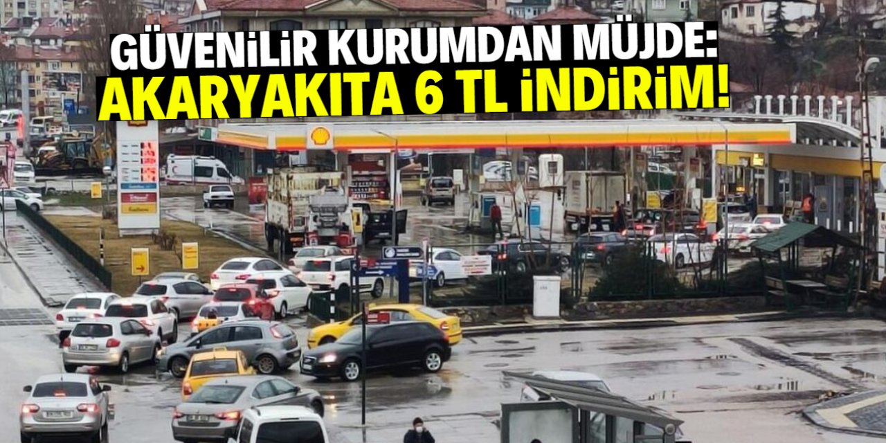 Güvenilir kurum 'baskı' müjdesini verdi: Akaryakıta 6 TL indirim!