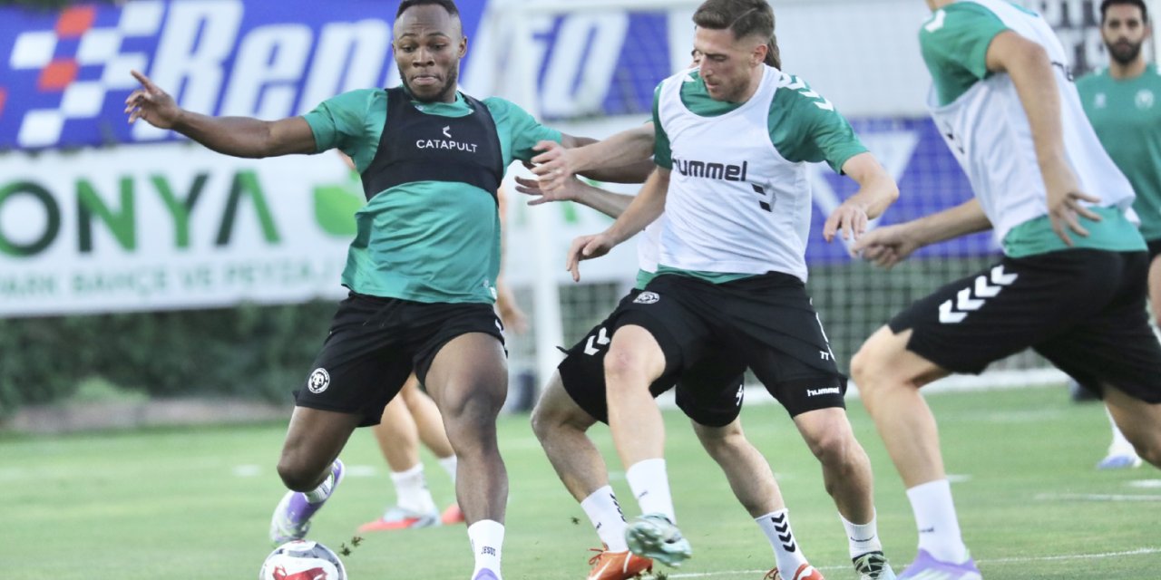 Konyaspor Göztepe maçı hazırlıklarına başladı