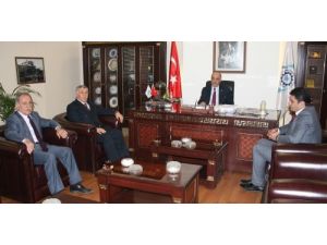 Mhp’nin Yakutiye Adayı Özkılıç, Etso'yu Ziyaret Etti