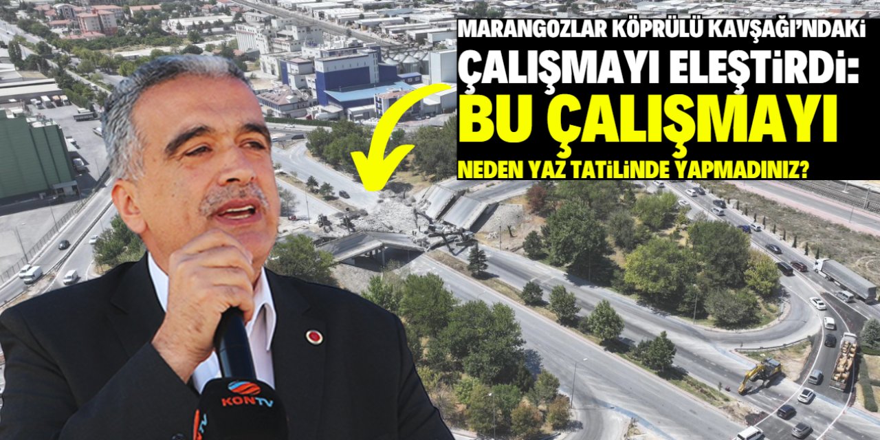 Başkan Demirel: Bu çalışmayı neden yaz tatilinde yapmadınız?