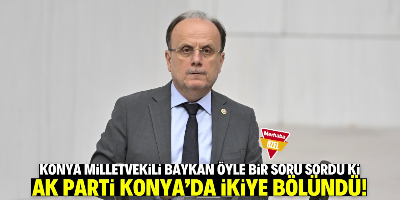 AK Parti’yi Konya’da 'ikiye bölen soru' iddiası!