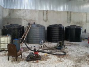 İzmir'de Kaçak Mazot Operasyonu