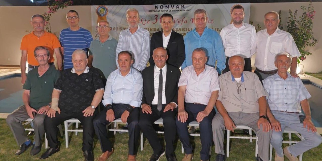İzmir’deki Konyalılar Vakfı 30 yaşında