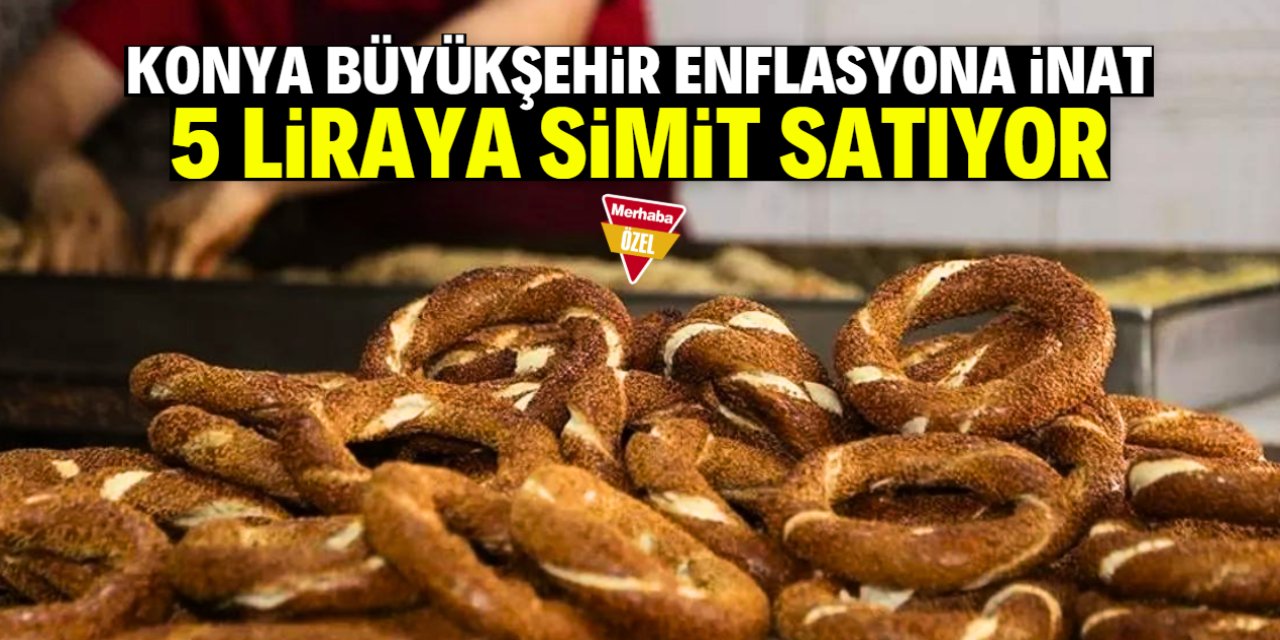 Konyalılar ucuz simitle teselli buluyor