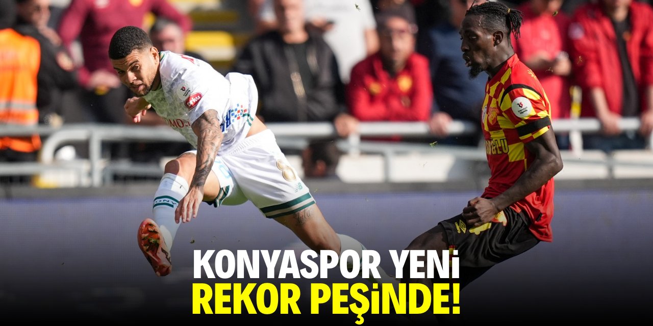 Konyaspor Göztepe maçı ile yeni bir rekor peşinde