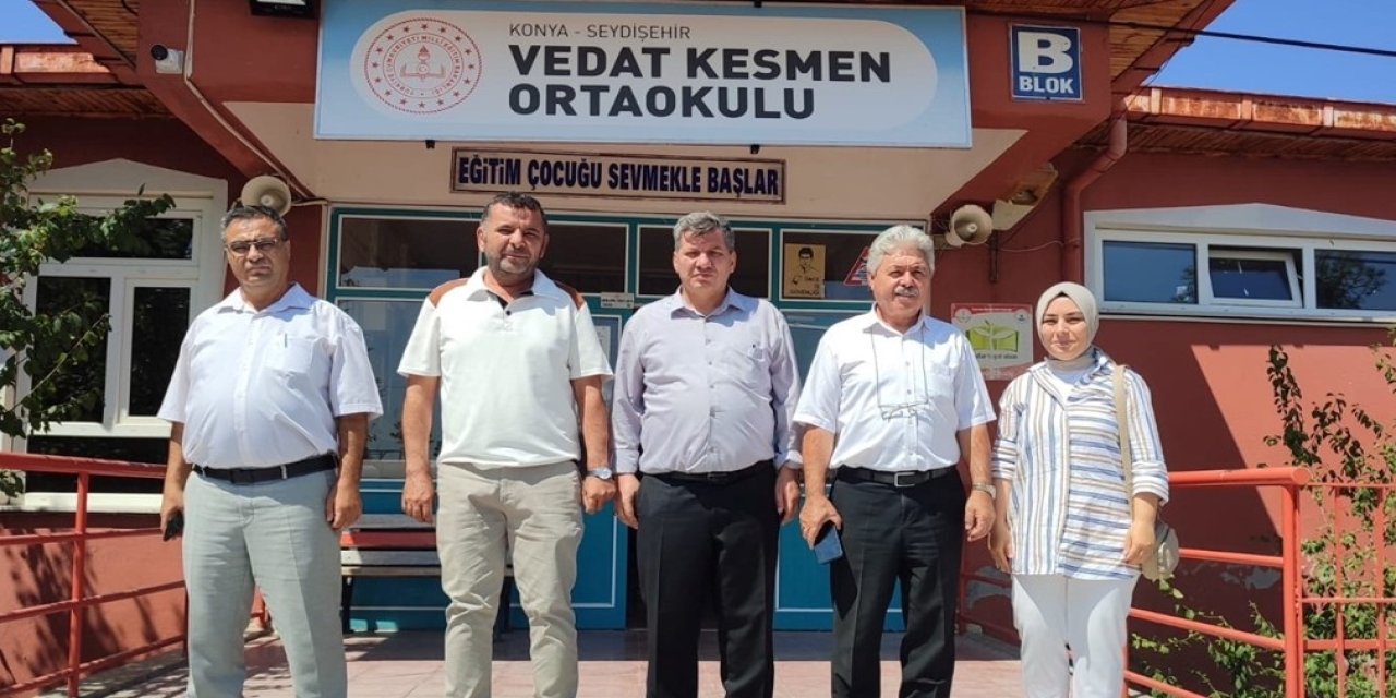 Seydişehir'de okullarda bakım çalışmaları sürüyor