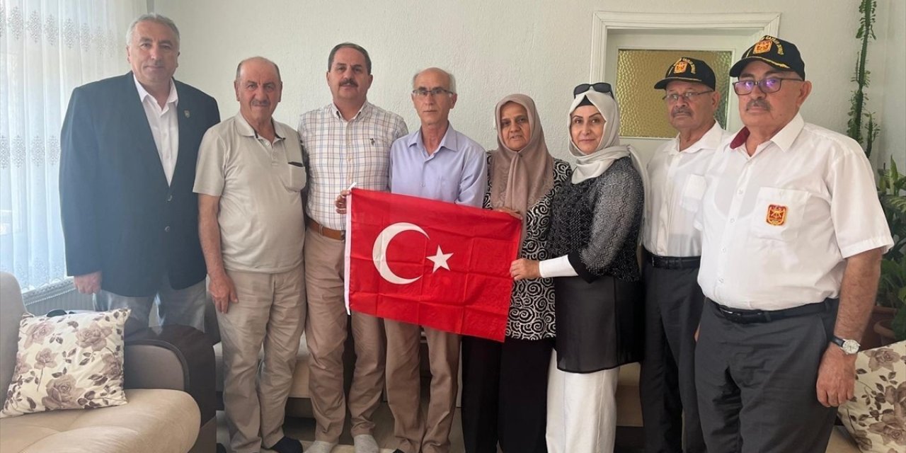 Seydişehir'de Kıbrıs gazisine ziyaret