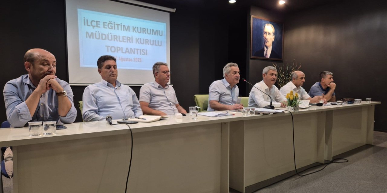 Konya'da okul müdürleri toplantısı gerçekleşti