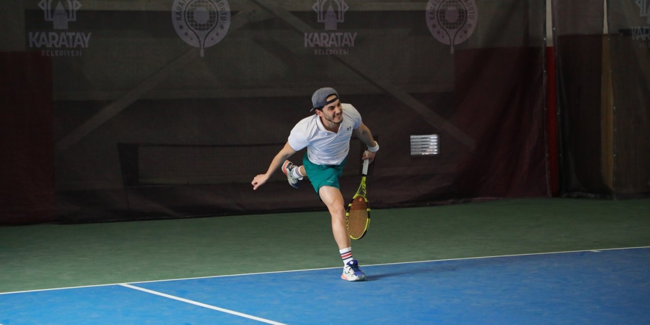 Tenis tutkunları Karatay'da buluşacak