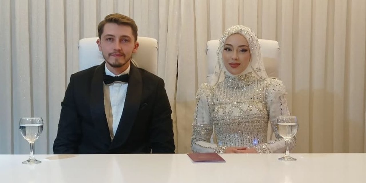 Hanne ve Ahmed mutluluğa 'evet' dedi