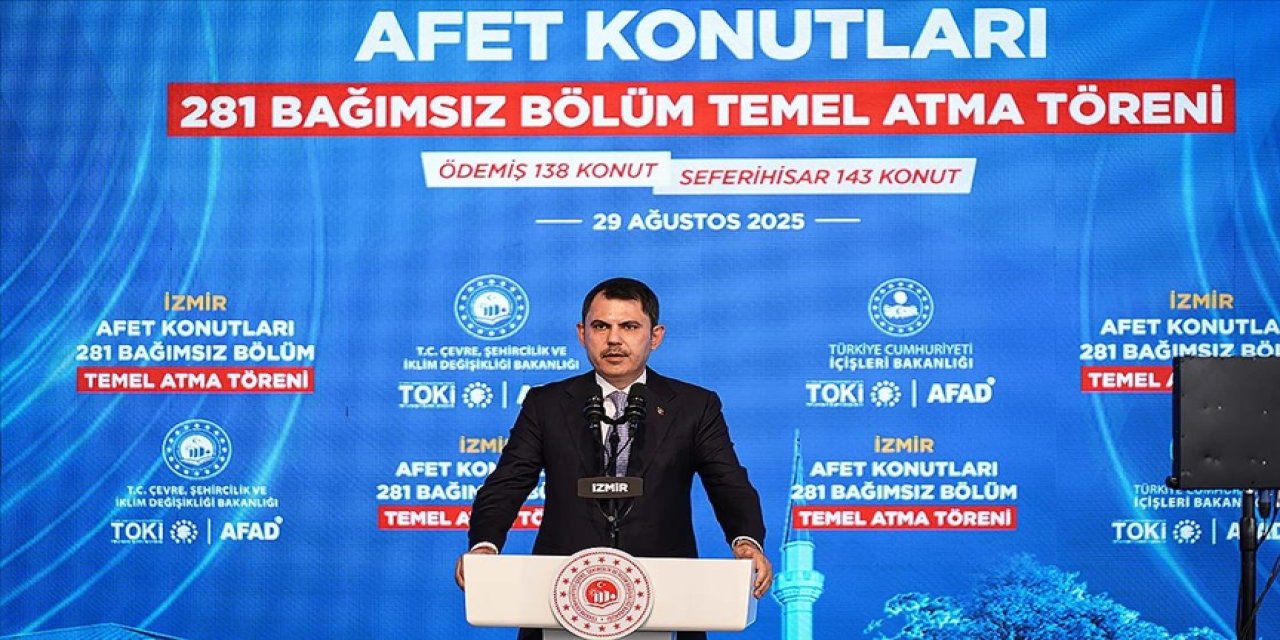 Bakan Kurum: Bu topraklarda devlet hiçbir zaman milletini yalnız bırakmamıştır, bırakmayacaktır