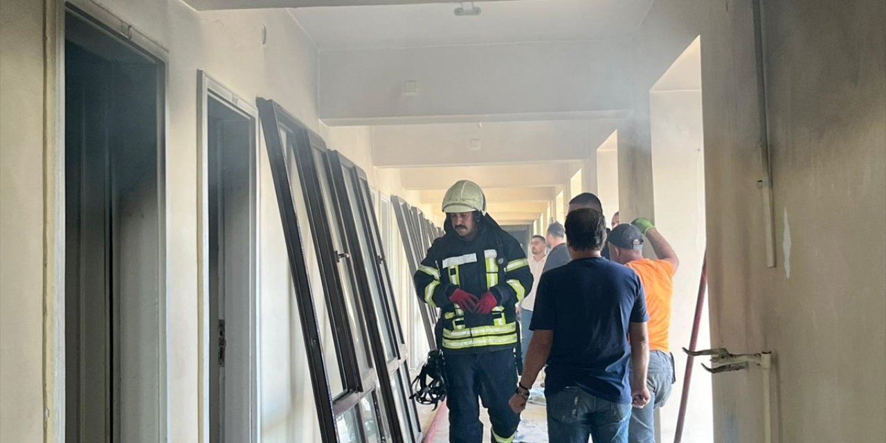 Aksaray'da korkutan yangın